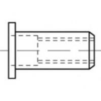 TOOLCRAFT TO-5380617 Popnagel M8 RVS 100 stuk(s)