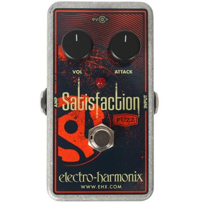 Electro-Harmonix Satisfaction Zwart, Zilver