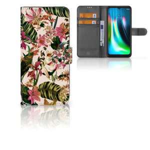 Motorola Moto G9 Play | E7 Plus Hoesje Flowers