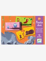 Puzzel duo Mama en Baby DJECO multi-gekleurd