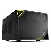 Sharkoon Shark Zone C10 PC-behuizing (mini-ITX, 1x 5,25 extern, 1x 2,5 inch/3,5 inch intern, 2x USB 3.0)