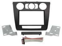 2-DIN Paneel BMW 1-Serie (E81 / E82 / E87 / E88) 2007-2013 Kleur: Zwart