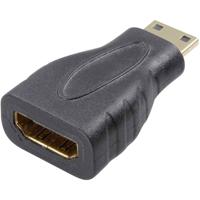 Raspberry Pi® SC0005 HDMI-adapter Raspberry Pi [1x HDMI-stekker C mini - 1x HDMI-bus] 0 cm Wit - thumbnail