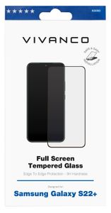 Vivanco neu Screenprotector (glas) Samsung Galaxy S22+, Samsung Galaxy S23+ 1 stuk(s) 2.5DGLASVVSGS22P