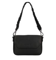 DSTRCT DSTRCT - leren crossbodytas zwart Zwart Leer Crossbody-tassen - thumbnail