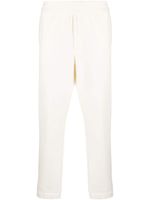 Zegna pantalon slim à taille élastiquée - Blanc