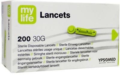 Ypsomed Mylife lancet (200 st)