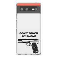 Google Pixel 6 Silicone-hoesje Pistol DTMP