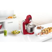 Bosch Haushalt MUM58720 Foodprocessor 1000 W Donkerrood, Zilver (mat) - thumbnail