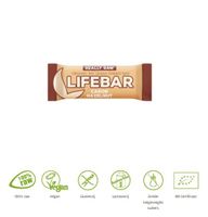 Lifefood Lifebar carobe hazelnoot bio (47 gr)