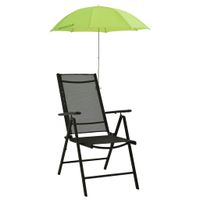 VidaXL Campingstoelparasols 2 st 105 cm groen - thumbnail