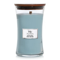 WoodWick Geurkaars Large Seaside Neroli - 18 cm / ø 10 cm