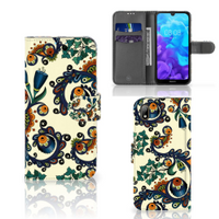 Wallet Case Huawei Y5 (2019) Barok Flower