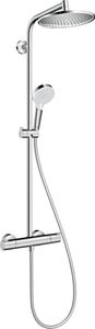 Hansgrohe Crometta S 240 regendoucheset met 3 straalsoorten Ø24cm chroom