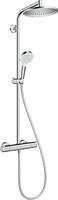 Hansgrohe Crometta S 240 regendoucheset met 3 straalsoorten Ø24cm chroom - thumbnail