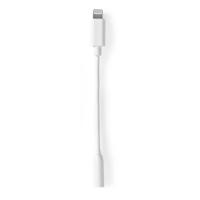 Nedis CCGB39950WT01 adapter Apple Lightning 8-pins - 3.5 mm female 0.10 m