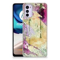 Hoesje maken Motorola Moto G42 Letter Painting