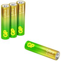 GP Ultra AAA batterij (potlood) Alkaline 1.5 V 4 stuk(s) - thumbnail