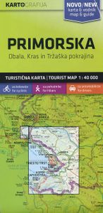 Wandelkaart - Fietskaart Primorska - Trieste | Kartografija