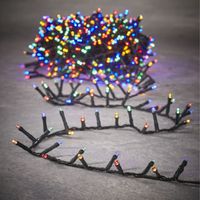 Luca Lighting Kerstverlichting - gekleurd - 740 cm - 370 leds   - - thumbnail