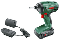 Bosch Groen PDR 18 LI Advanced ImpactDrive 18 Accu Slagschroevendraaier | 18 V | 1,5 Ah accu + lader  - 0603980302 - thumbnail