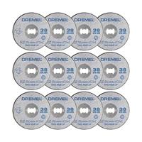 Dremel SC456B Speedclic Metalen Doorslijpschijven, Ø 38 mm, Set Met 12 Accessoires Voor Het Snijden Van Metaal)