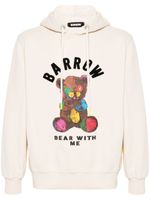 BARROW hoodie à logo imprimé - Tons neutres - thumbnail