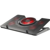 Genesis Oxid 550 notebook cooling pad 43,9 cm (17.3 ) 2800 RPM Zwart