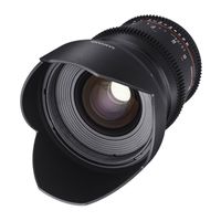 Samyang 24mm T1.5 VDSLR ED AS IF UMC II Olympus FT-mount objectief - thumbnail