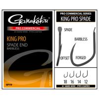 Gamakatsu Pro-C King Pro Spade A1 Ptfe Barbless Size 12 - thumbnail