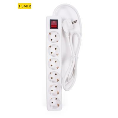 Benson Stekkerdoos 8 Voudig met Schakelaar - 1.5 meter Kabel