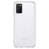 Samsung Galaxy A03s Soft Clear Cover EF-QA038TTEGEU - Doorzichtig - thumbnail