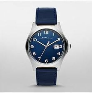 Horlogeband Marc by Marc Jacobs MJ8670 Leder Blauw 22mm