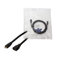 LogiLink USB-kabel USB 2.0 USB-micro-B stekker, USB-micro-B bus 1.50 m Zwart CU0122 - thumbnail