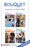 Bouquet e-bundel nummers 4305 - 4308 - Clare Connelly, Annie West, Cathy Williams, Amanda Cinelli - ebook - thumbnail