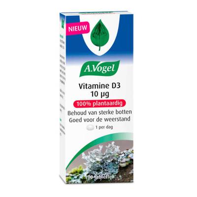 A.Vogel Vitamine D3 10 microgram - 100 stuks