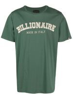 Billionaire t-shirt à logo brodé - Vert