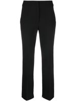 Peserico pantalon droit à taille haute - Noir