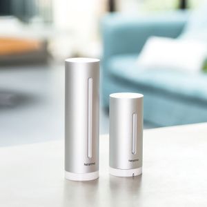 Netatmo NWS01-EC digitale weerstation Aluminium Batterij/USB Wifi