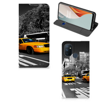 OnePlus Nord N100 Book Cover New York Taxi - thumbnail