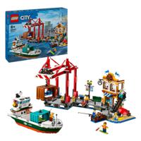 Lego LEGO City 60422 Haven met Vrachtschip - thumbnail