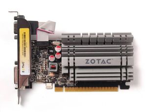 Zotac Nvidia GeForce GT730 Videokaart Zone Edition 2 GB GDDR3-RAM PCIe x16 HDMI, DVI, VGA Passieve koeling