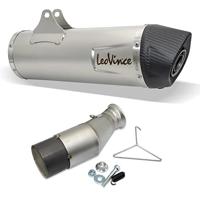 SBK LV ÉÉN EVO HUSQVARNA 701 SUPERMOTO/ENDURO/ENDURO LR INOX met katalysator