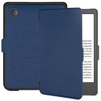 Lunso - Geschikt voor Kobo Clara 2E hoes (6 inch) - sleep cover - Blauw