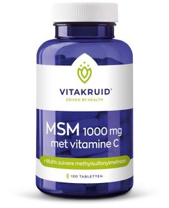 MSM 1000mg + vitamine C