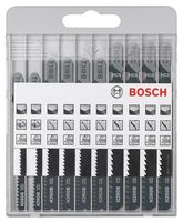 Bosch Accessoires X-Pro Decoupeerzaagbladenset | Basic voor hout | 10-Delig | 2607010629 - 2607010629 - thumbnail