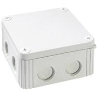 Wiska COMBI IND 607/5 Aftakkast (l x b x h) 110 x 110 x 66 mm Lichtgrijs IP66/IP67 1 stuk(s) - thumbnail