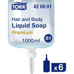 Tork 420601 zeep 1000 ml Vloeibare zeep 1,04 kg 6 stuk(s)