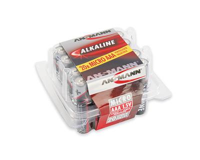 Ansmann LR03 Red-Line AAA batterij (potlood) Alkaline 1.5 V 20 stuk(s)