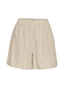 Msch Copenhagen Mschilektra Shorts Emb 18413 Korte Broeken Oatmeal